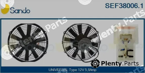 Sando SEF38006.1 — Electric Motor, radiator fan