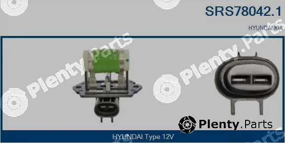 Sando SRS78042.1 — Series resistor, electric motor (radiator fan)