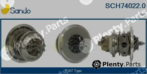 Sando SCH74022.0 — Core assembly, turbocharger
