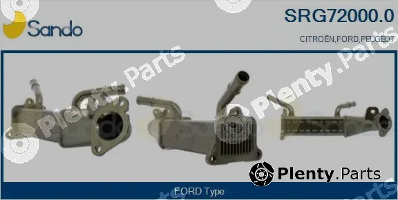 Sando SRG72000.0 — Cooler, exhaust gas recirculation