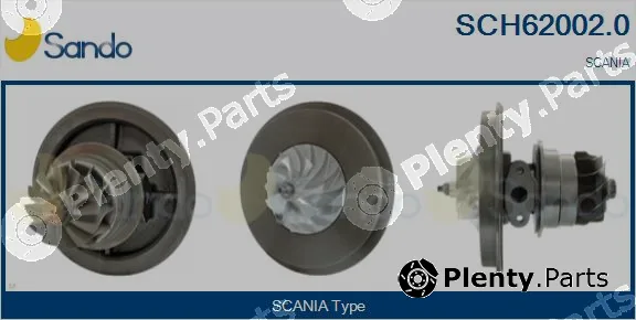 Sando SCH62002.0 — Core assembly, turbocharger