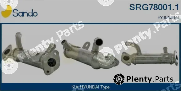 Sando SRG78001.1 — Cooler, exhaust gas recirculation