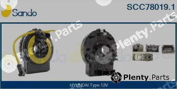 Sando SCC78019.1 — Clockspring, airbag