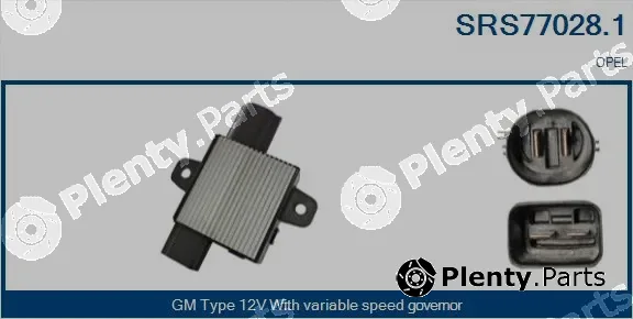Sando SRS77028.1 — Series resistor, electric motor (radiator fan)