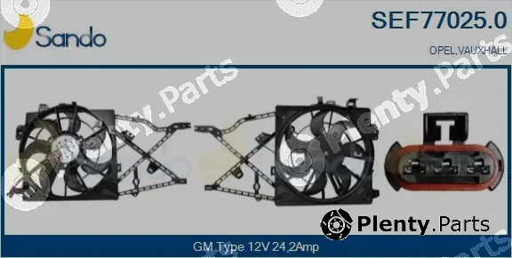 Sando SEF77025.0 — Electric Motor, radiator fan