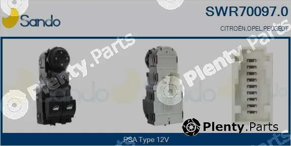 Sando SWR70097.0 — Switch, window regulator