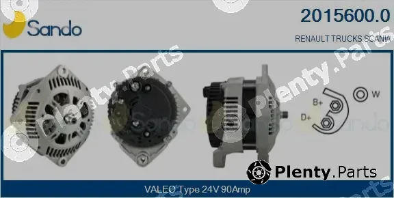 Sando 2015600.0 — Alternator