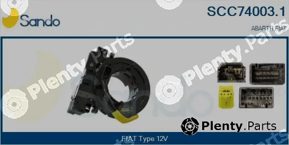 Sando SCC74003.1 — Clockspring, airbag