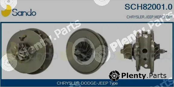 Sando SCH82001.0 — Core assembly, turbocharger