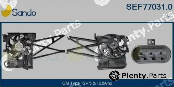 Sando SEF77031.0 — Electric Motor, radiator fan