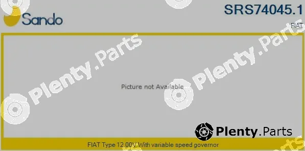 Sando SRS74045.1 — Series resistor, electric motor (radiator fan)