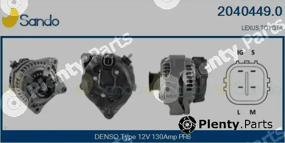 Sando 2040449.0 — Alternator