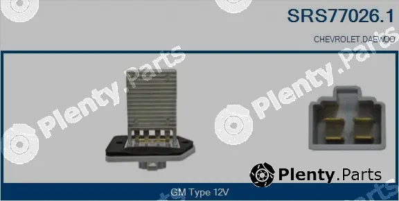 Sando SRS77026.1 — Resistor, interior blower