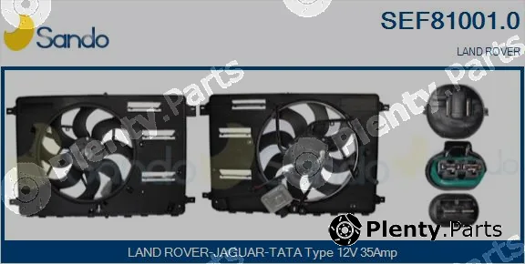 Sando SEF81001.0 — Electric Motor, radiator fan