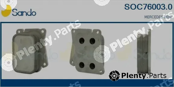 Sando SOC76003.0 — Oil Cooler, engine oil