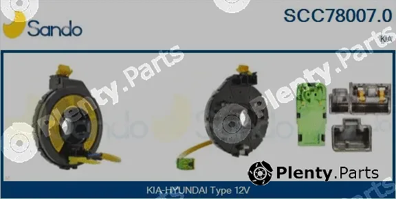 Sando SCC78007.0 — Clockspring, airbag