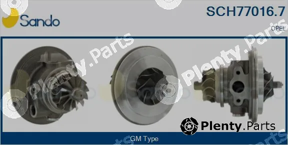 Sando SCH77016.7 — Core assembly, turbocharger