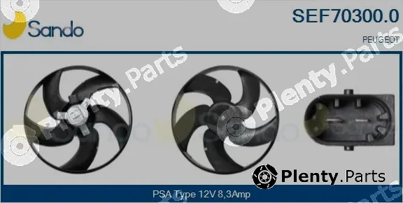 Sando SEF70300.0 — Fan, engine cooling