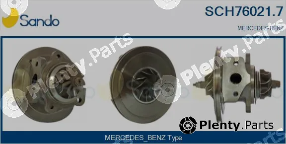 Sando SCH76021.7 — Core assembly, turbocharger