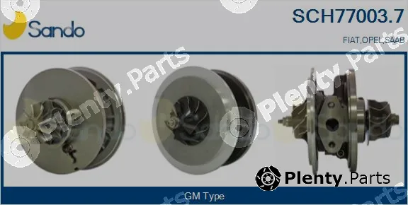 Sando SCH77003.7 — Core assembly, turbocharger