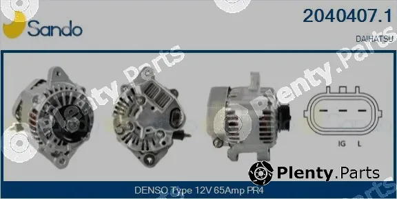 Sando 2040407.1 — Alternator