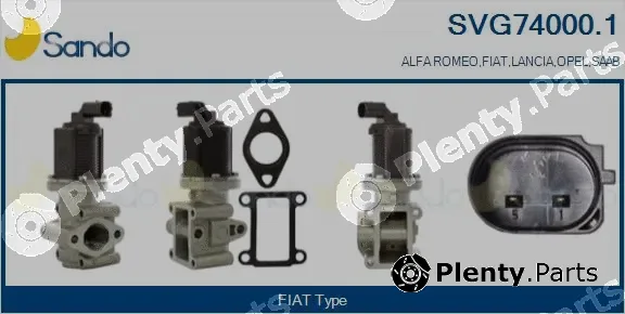 Sando SVG74000.1 — EGR Valve