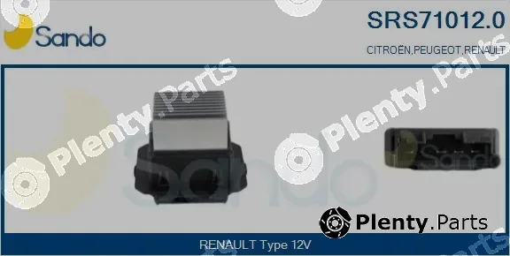 Sando SRS71012.0 — Resistor, interior blower