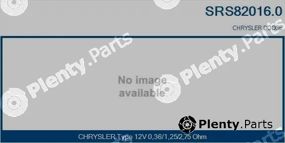 Sando SRS82016.0 — Resistor, interior blower