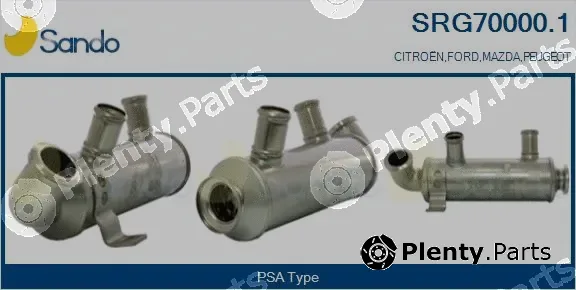 Sando SRG70000.1 — Cooler, exhaust gas recirculation