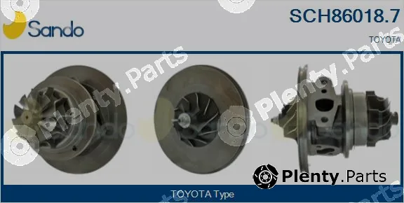 Sando SCH86018.7 — Core assembly, turbocharger