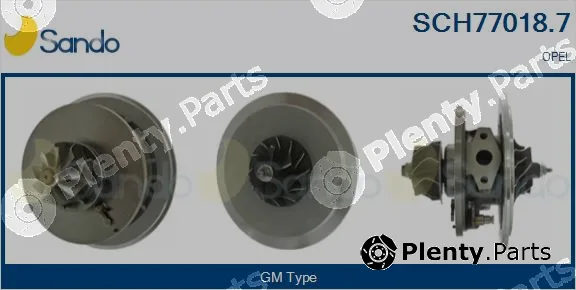 Sando SCH77018.7 — Core assembly, turbocharger