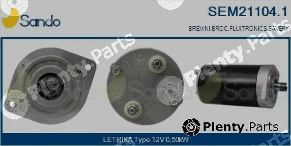 Sando SEM21104.1 — Electric Motor