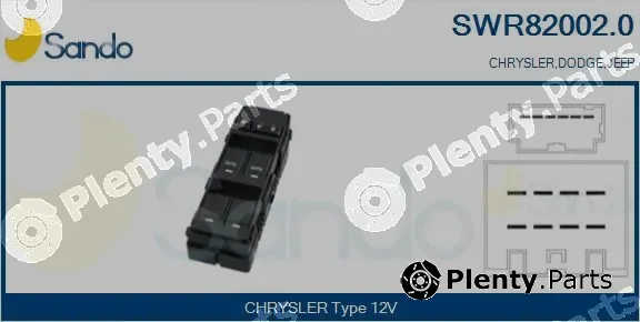 Sando SWR82002.0 — Switch, window regulator