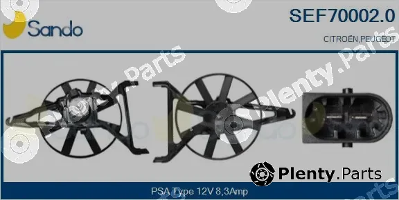 Sando SEF70002.0 — Electric Motor, radiator fan