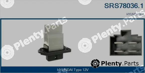 Sando SRS78036.1 — Resistor, interior blower