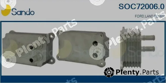 Sando SOC72006.0 — Oil Cooler, engine oil