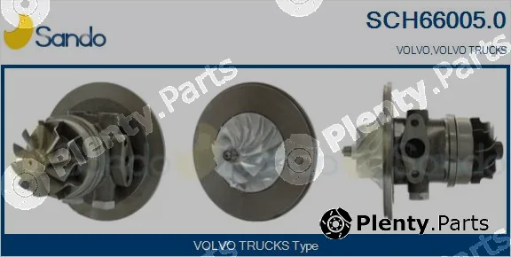 Sando SCH66005.0 — Core assembly, turbocharger