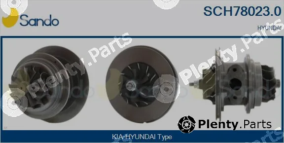 Sando SCH78023.0 — Core assembly, turbocharger