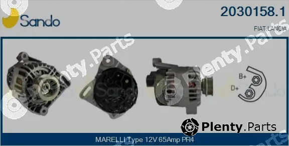 Sando 2030158.1 — Alternator