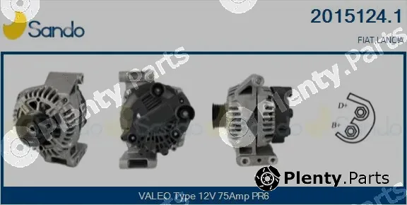 Sando 2015124.1 — Alternator