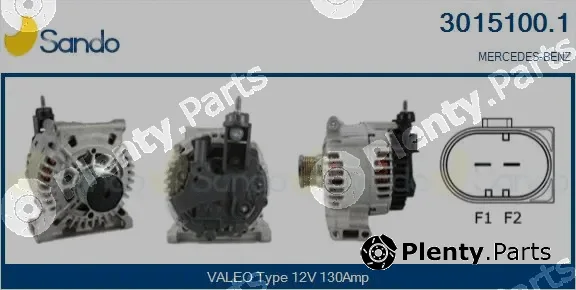 Sando 3015100.1 — Alternator, starter