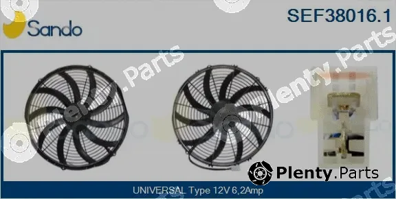 Sando SEF38016.1 — Electric Motor, radiator fan