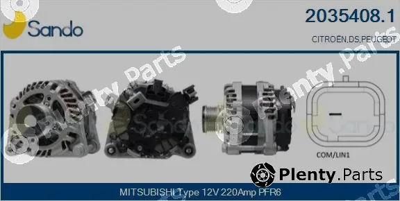 Sando 2035408.1 — Alternator