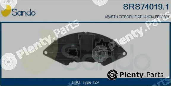 Sando SRS74019.1 — Resistor, interior blower