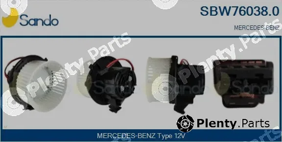Sando SBW76038.0 — Interior Blower