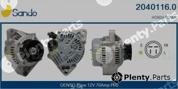 Sando 2040116.0 — Alternator