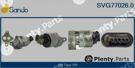 Sando SVG77026.0 — EGR Valve