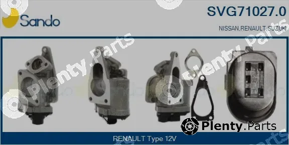 Sando SVG71027.0 — EGR Valve