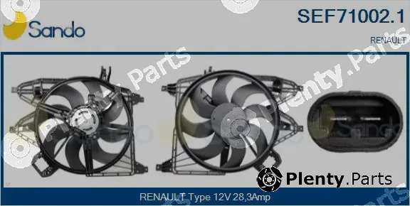 Sando SEF71002.1 — Electric Motor, radiator fan