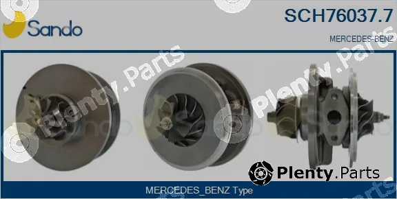 Sando SCH76037.7 — Core assembly, turbocharger